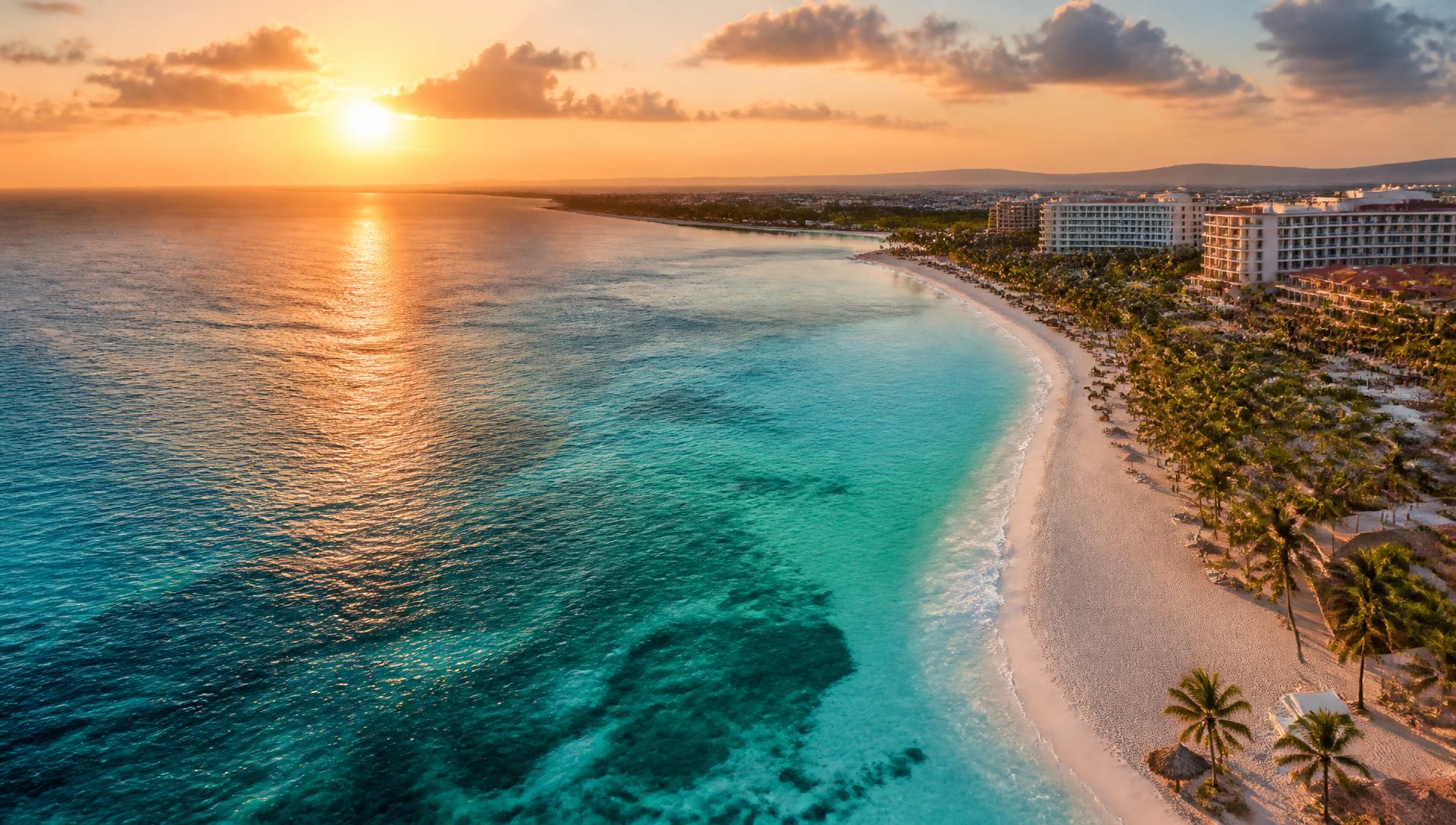 Luxury beachfront villa in Aruba